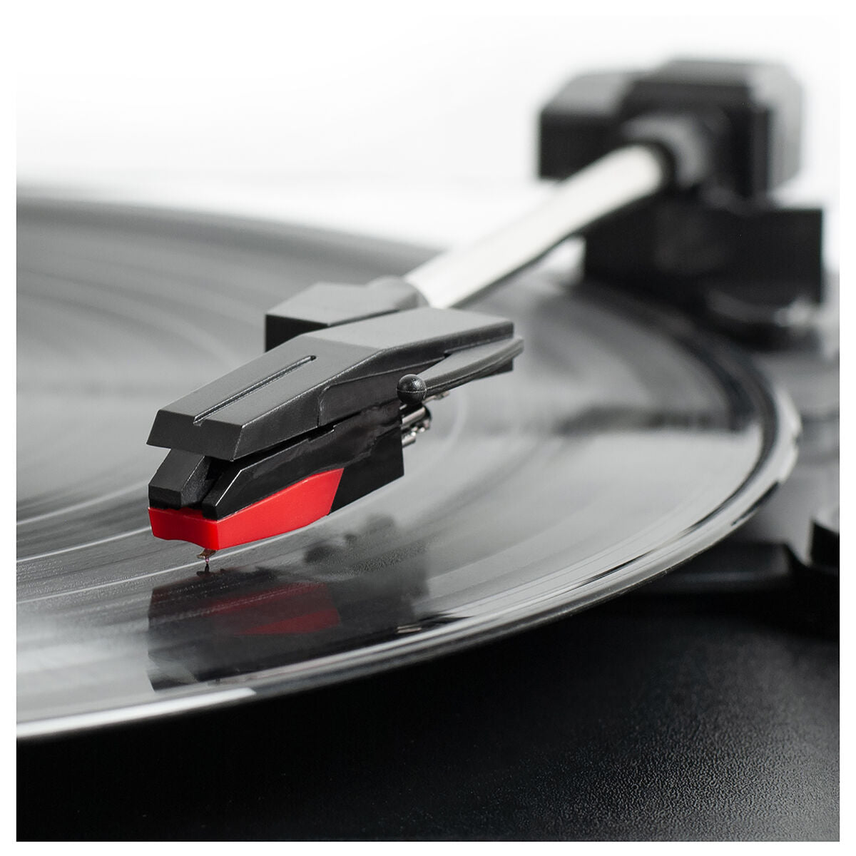 Gira-Discos Portátil Victrola Journey Preto para Ouvir Vinil em Casa ou em Viagem-7